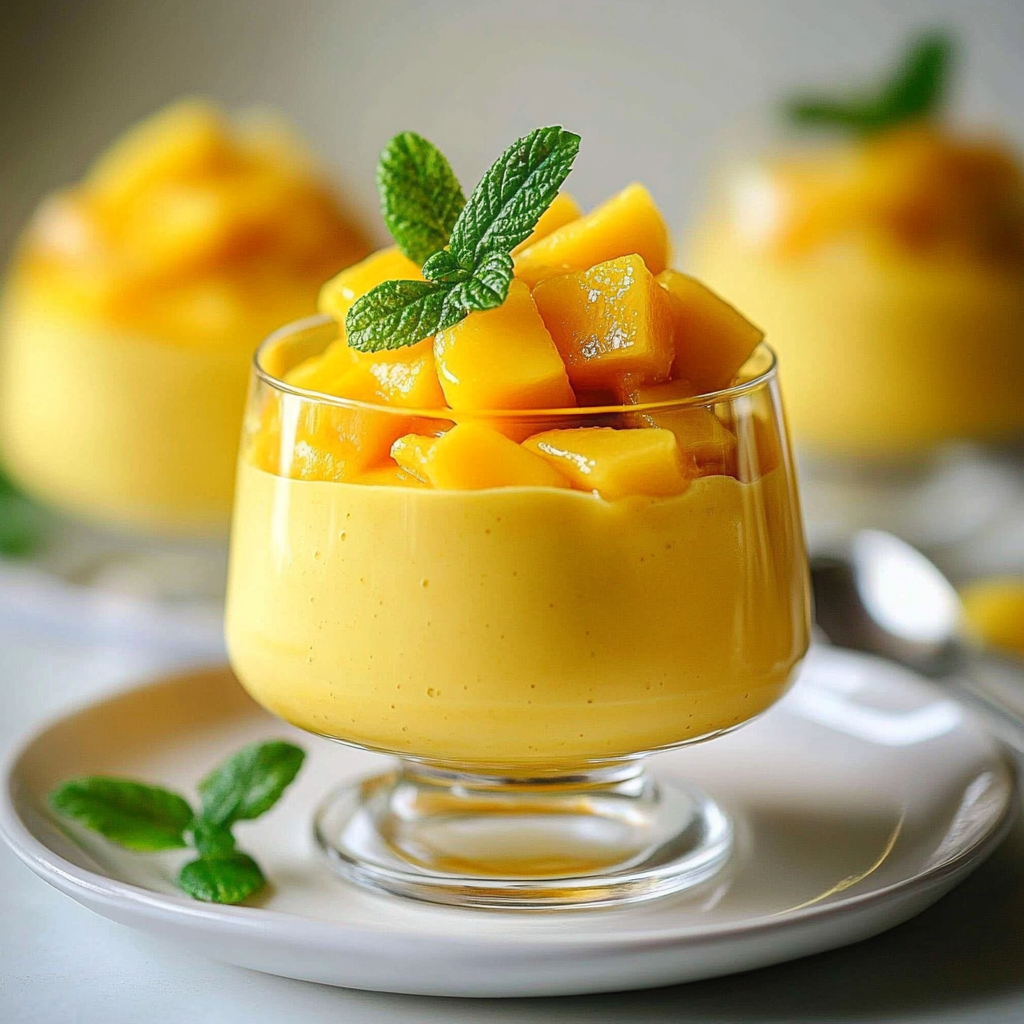 5 Ingredient Mango Mousse Cups: A Refreshing Mango Dessert Recipe