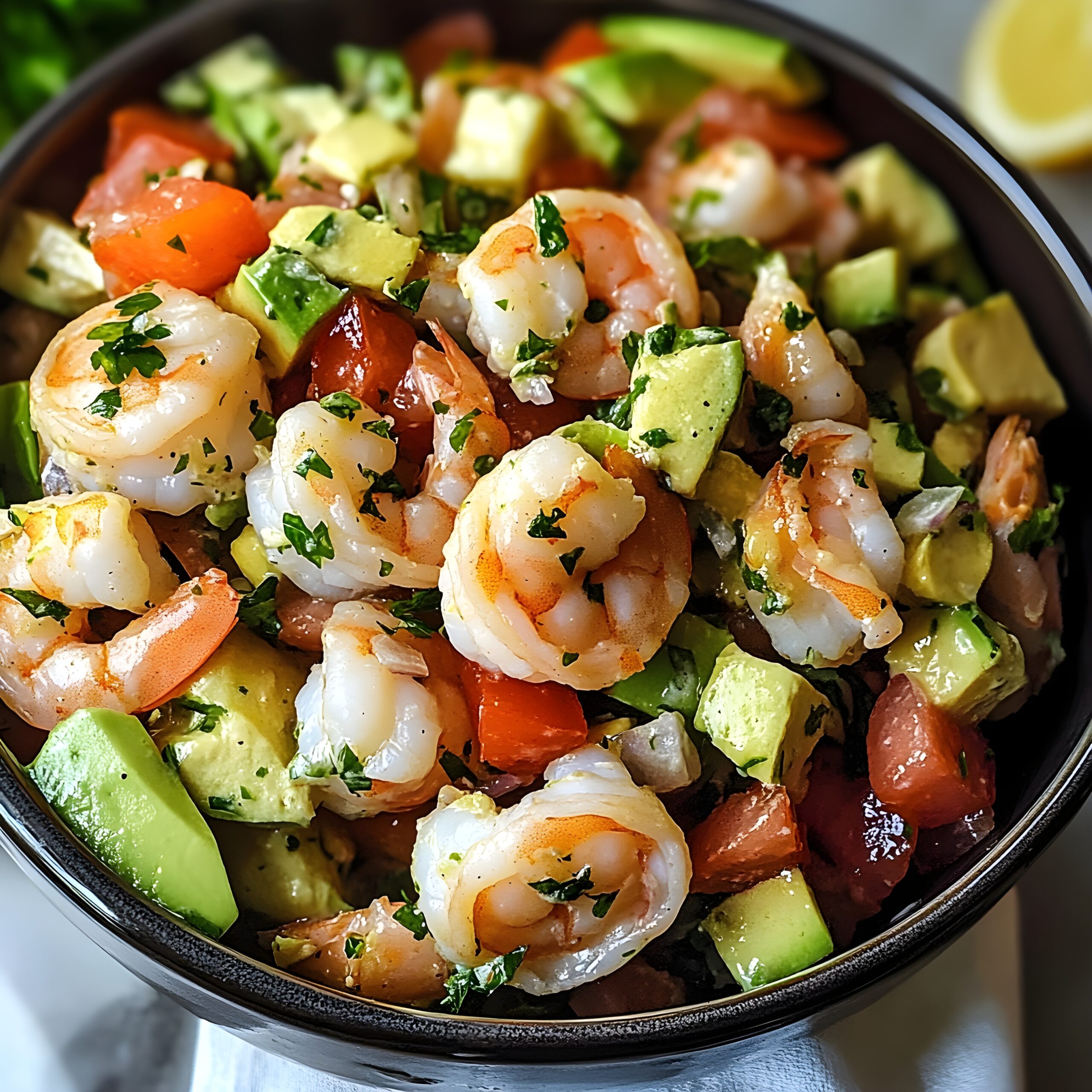 Shrimp Salad Recipe with Avocado – Ready in Just 15 Minutes!